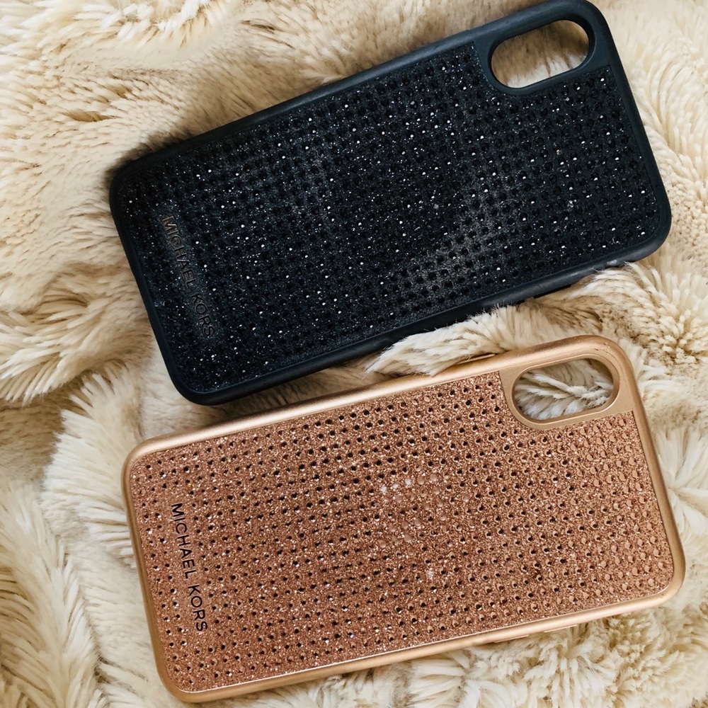 Set of Michael kors iPhone XS cases